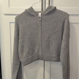 ALO Yoga grey Hooded Sweater